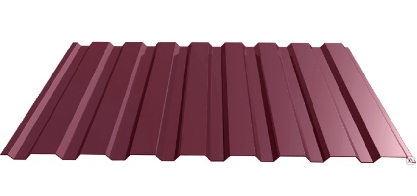 Профнастил С20А RAL3005 1,2 м ( 0,40 мм )