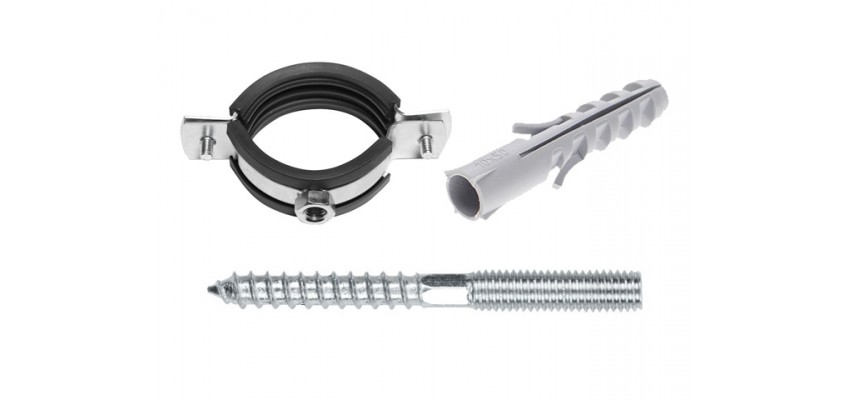 Набор для крепления сантехнических труб(КТР) 4" (113-118 мм) Набор для крепления сантехнических труб(КТР) 4" (113-118 мм)